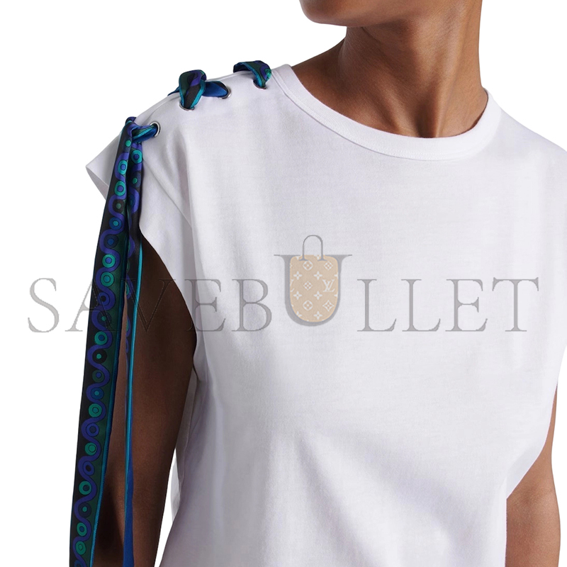 PUCCI TOP WITH PRINTED DETAIL 5HTP405H983100